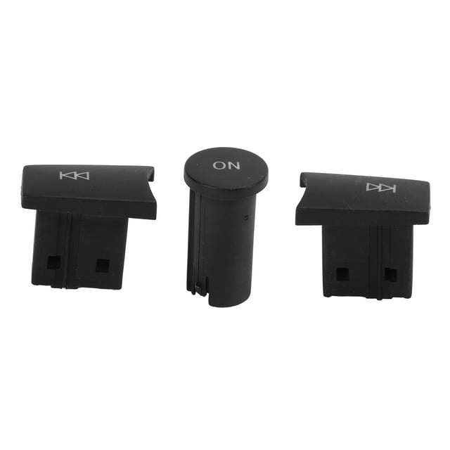 Bouton de Volume Radio, Ensemble de 3 Pcs Bouton de Volume Radio Bouton de Réglage de Volume de Voiture Fonctionnement Fluide