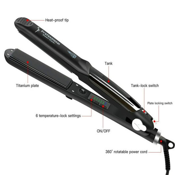 Steam hair straightener shop walmart