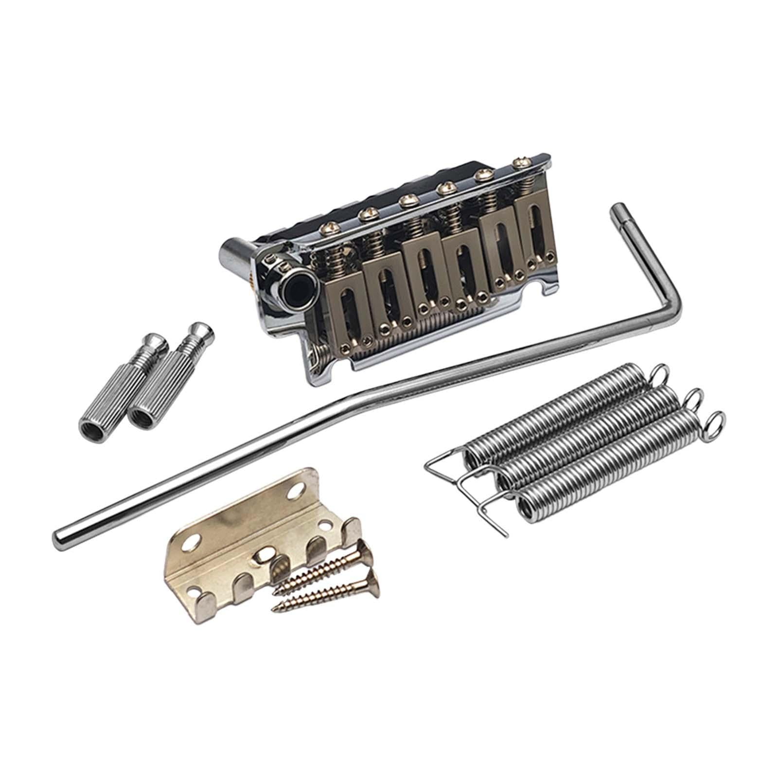 QccHieUs Electric Guitar Tremolo Bridge Bar Kit Double Locking Practical Music Instrument