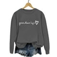 thumbnail image 2 of Futezty Grandma Sweatshirt Women I Don't Spoil My Grandkids Long Sleeve Graphic Shirts Funny Mimi Pullover Top, 2 of 5