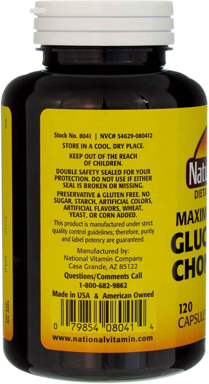 Nature's Blend 8041 Glucosamine/Chondroitin Maximum Strength