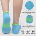 thumbnail image 5 of KOITHOT 12 Pairs Men Ankle Socks for Mens Cushioned Socks Athletic Running Size 10-13, 5 of 7