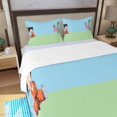 thumbnail image 1 of Dragon Ball Goku Enfant Mignon Rêveur de Jour Design Anime Trois Pièces Housse de Couette, 1 of 7