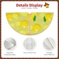 thumbnail image 3 of Sikiie Bright Lemons Nativity Christmas Tree Skirt, Jesus Christian Winter Holiday Tree Mat Decoration(30-48IN)36", 3 of 6