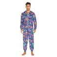 thumbnail image 6 of joogoo Magic Fish Ocean Castle Unisex Adults Onesies Pajamas Jumpsuits M, 6 of 7