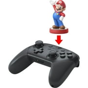 2 Pack OEM Official Nintendo Switch Pro Wireless Controller - Black - HACAFSSKA