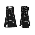 thumbnail image 7 of Picia Animal Bulldog Print Women’s Sleeveless Midi Swing Dress – A-Line Pleated Tank Sundress, Comfortable and Flowy T-Shirt Dress, 7 of 7