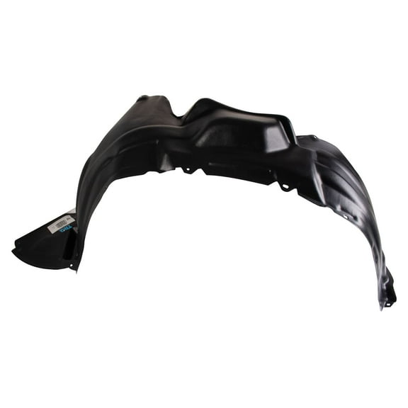 TRQ Front Left Inner Fender Liner Black Drivers Side Fits Select 2006-2010 Toyota Sienna TO1248152