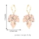thumbnail image 3 of Pendientes para mujer, regalos para mujer, pendientes de moda para mujer, pendientes con forma de hoja, joyas para mujer, regalos, pendientes de moda., 3 of 5