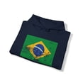 thumbnail image 4 of Brazil Brazilian Flag Pride Hoodie, Gifts, Hooded Sweatshirt, 4 of 4