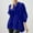 *Blue, variant on ClodeEU Womens Velvet Solid Color Long Sleeve Top V Neck Shirt, Flowy Long Puff Sleeve Ruffle Peplum Babydoll Shirt Red,Womens Plus M