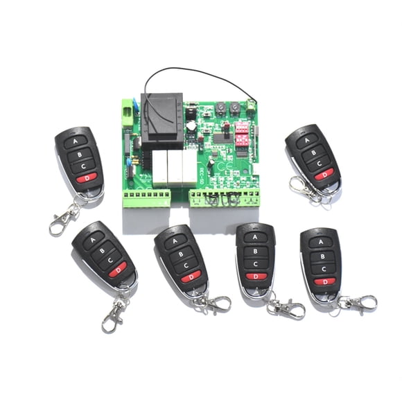 NC gate opener garage door AC motor control board unit PCB controller circuit board electronic replacement card soft start ,Ultra-Quiet Operation