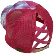 CC Kids Tie-Dye Criss-Cross Pony Cap