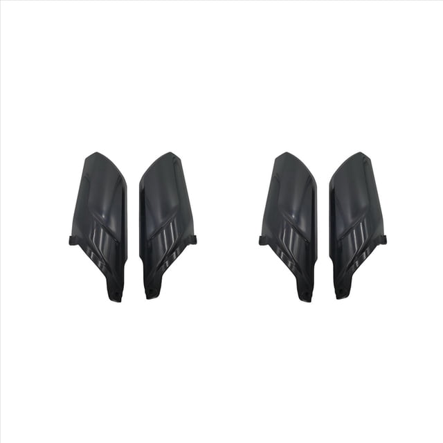 2X Protection de Fourche de Suspension avant de Moto pour ER6N ER 6N ER-6N 2012-2016, 2 Paires x Protection de Fourche, Noir
