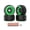 Green, variant on CLOUDWHEEL Rovers 110R 110mm Electric Skateboard Wheels for Belt Drive Motors, All Terrain Off Road Longboard Wheels