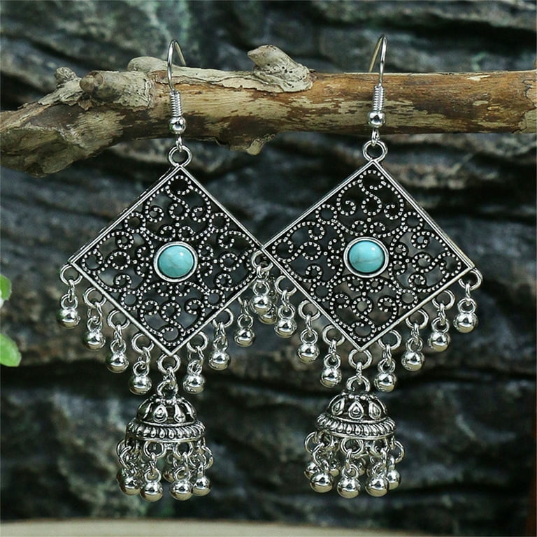 Bohemia Hollow Net Water Drop Dangle Earrings Antique Bronze Jewelry For  Women Spring Casual Clothing Accessories 2018 New Gift - AliExpress