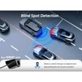 thumbnail image 2 of PELSEE 12" 4K Mirror Dash Cam with Backup Camera, 5.8GHz WiFi Rear View Mirror Camera w/ADAS and BSD, 4K Front and 1080P Rear, Free 32GB Card, Voice Control, GPS, Color Night Vision, 2 of 7