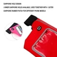 thumbnail image 6 of Sports Activity Waist Pack Pocket Belt for LG Zone 4, K8 2018, Tribute Dynasty, Aristo 2, K3 2017, Tribute HD, X Cam, K6, K8V, Phoenix 2, Treasure LTE, X Screen, SPREE (Red), 6 of 8