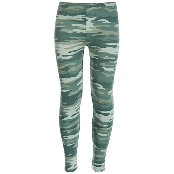 MSRP $16 Epic Threads Big Girls Camo-Print Leggings Green Size XL