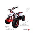thumbnail image 5 of Motocicleta Infantil Shahoma PB04 Pocket Bike Deportiva 49cc Roja, 5 of 5