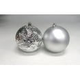 thumbnail image 2 of 2 PIECES 10CM INCASSABLE ORNEMENT - ARGENT, 2 of 3