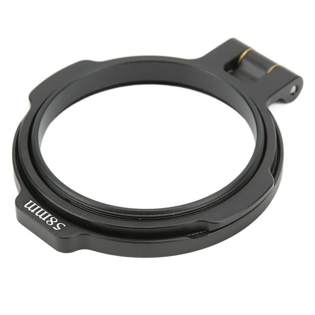 Kit de Filtre de Photographie, Adaptateur d'Objectif en Alliage d'Aluminium Anneau Support d'Objectif Haute Performance pour Zoom Prime Grand Angle