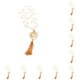 thumbnail image 2 of Qarigey Boho Collar Ajustable Universal Elegante Colgantes Colgantes Accesorios Día de San Valentín Regalos para Suéteres Oro Oro 10Conjunto, 2 of 6