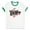 White/Kelly Green, variant on Rub Some Dirt on it Baseball Ringer Tee Shirt Unisex Large White/Black