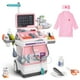 thumbnail image 1 of Juego de juguetes Doctor Kit POFJOEQ Deluxe para carrito médico, color rosa, 1 of 6
