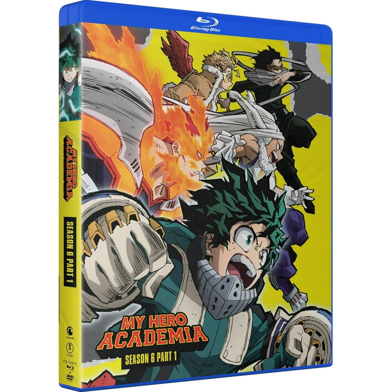 My Hero Academia - Season 6 Part 1 (Blu-ray + DVD)