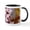 White/Black Inside, variant on CafePress - Almond Blossoms In Spring Mug - 11 oz Ceramic Mug - Novelty Coffee Tea Cup