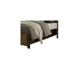 thumbnail image 3 of Homestock Rustic Refinement Wooden Queen Bed With Display And Storage Drawers, Platform Bed Queen Size Oak Brown, 82"L X 62"W X 56"H - Queen Size Bed Frame Free Shipping, 3 of 3