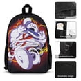 thumbnail image 3 of Ghostbusters Stay Puft Cartoon Backpack With Lunch Bag Pencil Case Pen Bag Satchel Daypack Insulated Potable Bento Bag 3 Pieces Set, 3 of 6