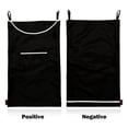 thumbnail image 2 of Door Hanging Laundry Hamper With Stainless Steel Hooks Laundry Hamper, 2 of 5