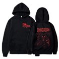 thumbnail image 1 of Dandadan Merch Unisex Hooded Sweatshirt featuring Practical Pockets and an Adjustable Drawstring,Black-4,L, 1 of 6