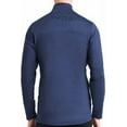 thumbnail image 2 of Spyder Active Men's Performance Quarter Zip Long Sleeve Shirt (Blue Heather, Large), 2 of 3