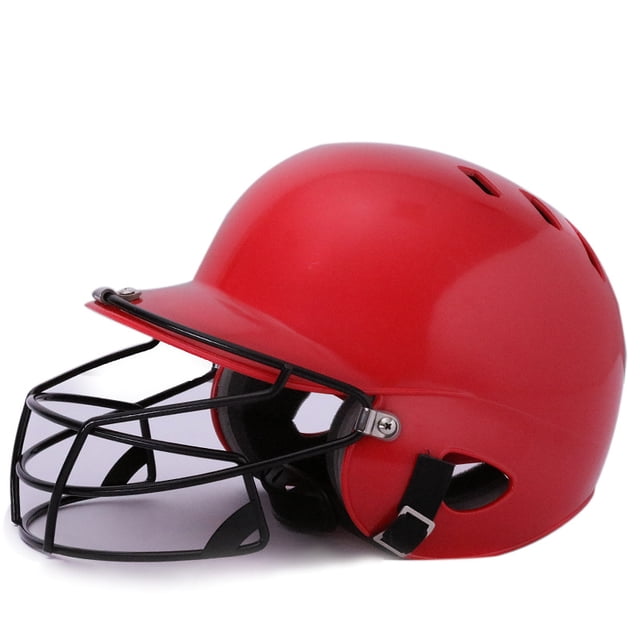 Casco de béisbol para niños, jóvenes, adultos, casco de béisbol, máscara protectora para la cara y los oídos, cubierta protectora, béisbol, Softbol
