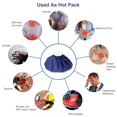thumbnail image 2 of Ice Pack for Injuries, Hot & Cold Therapy, Teeth Pain Cold Pack, Headaches Cold Ice Bag, Menstrual Pain Hot Water Bag, Backs Fast Release Reusable Ice, 2 of 5