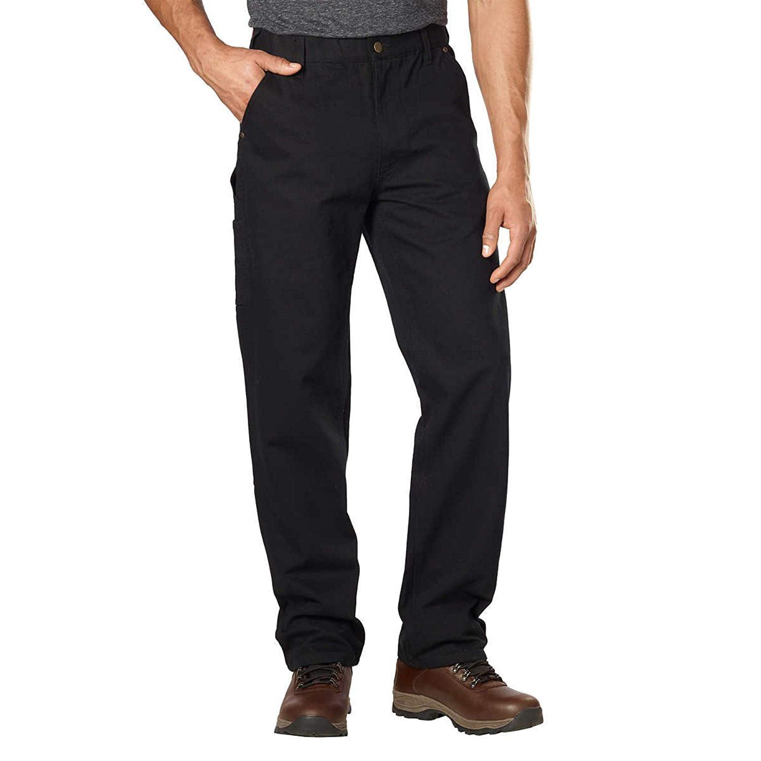 Stanley Workwear Men's Canvas Carpenter Pant with Micro Fleece Lining ...