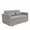 Light Gray, variant on Anpport 54" Pull‑Out Sleeper Sofa Bed, 3‑in‑1 Convertible Corduroy Loveseat with Adjustable Backrest, Side Pockets & 2 Pillows, Multi‑Purpose Couch for Small Spaces, Beige
