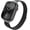 Black, variant on ZYX Slim Metal Mesh Band for Apple Watch, Women's 16mm Magnetic Loop Strap, Starlight, 38mm/40mm/41mm/42mm(Series 11/10)