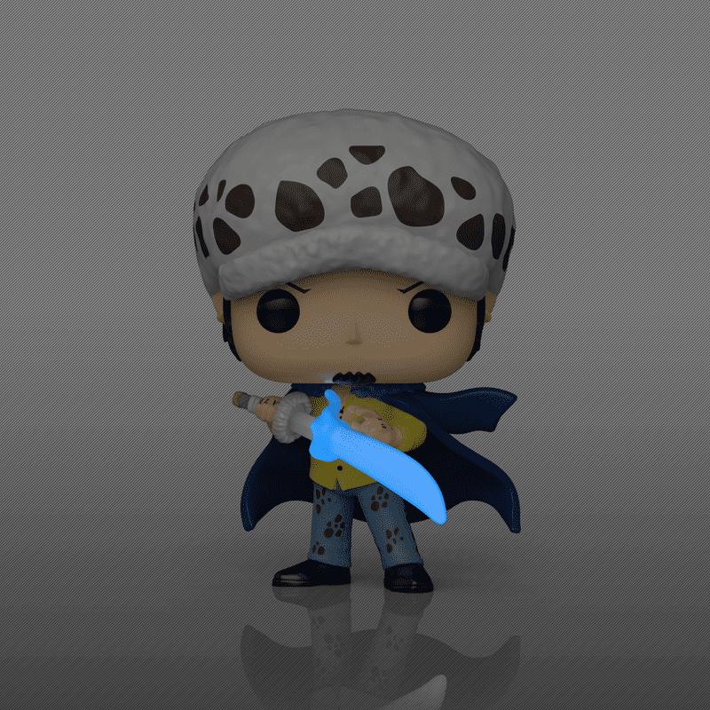 One Piece Trafalgar Law Glow in the Dark Exclusive Vinyl Figure