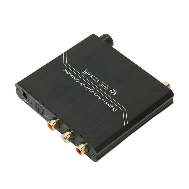 Convertidor de sonido, sonido digital a analógico Convertidor de sonido DAC Convertidor óptico a RCA Solución innovadora