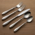 thumbnail image 3 of Oneida Sheraton 5-Piece Mirror 18/10 Stainless Steel Flatware Set, 3 of 5