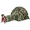 Pacific Play Tents Command HQ Tent & Tunnel Combo