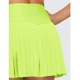 thumbnail image 4 of CRZ YOGA High Waisted Pleated Tennis Skirts for Women Mini Lined Casual Tummy Control Skort with Pockets, 4 of 6