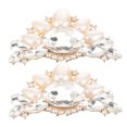 thumbnail image 4 of MasteelfCA 1 Pair Shoe Clips Wedding High Heel Rhinestone Clips Bride Shoe Clip Decorations, 4 of 7
