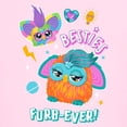 thumbnail image 3 of CafePress - Besties Furbever! Kids T Shirt - Light Classic Kids Graphic, Short Sleeve T-Shirt, Sizes XS-XL, 3 of 4