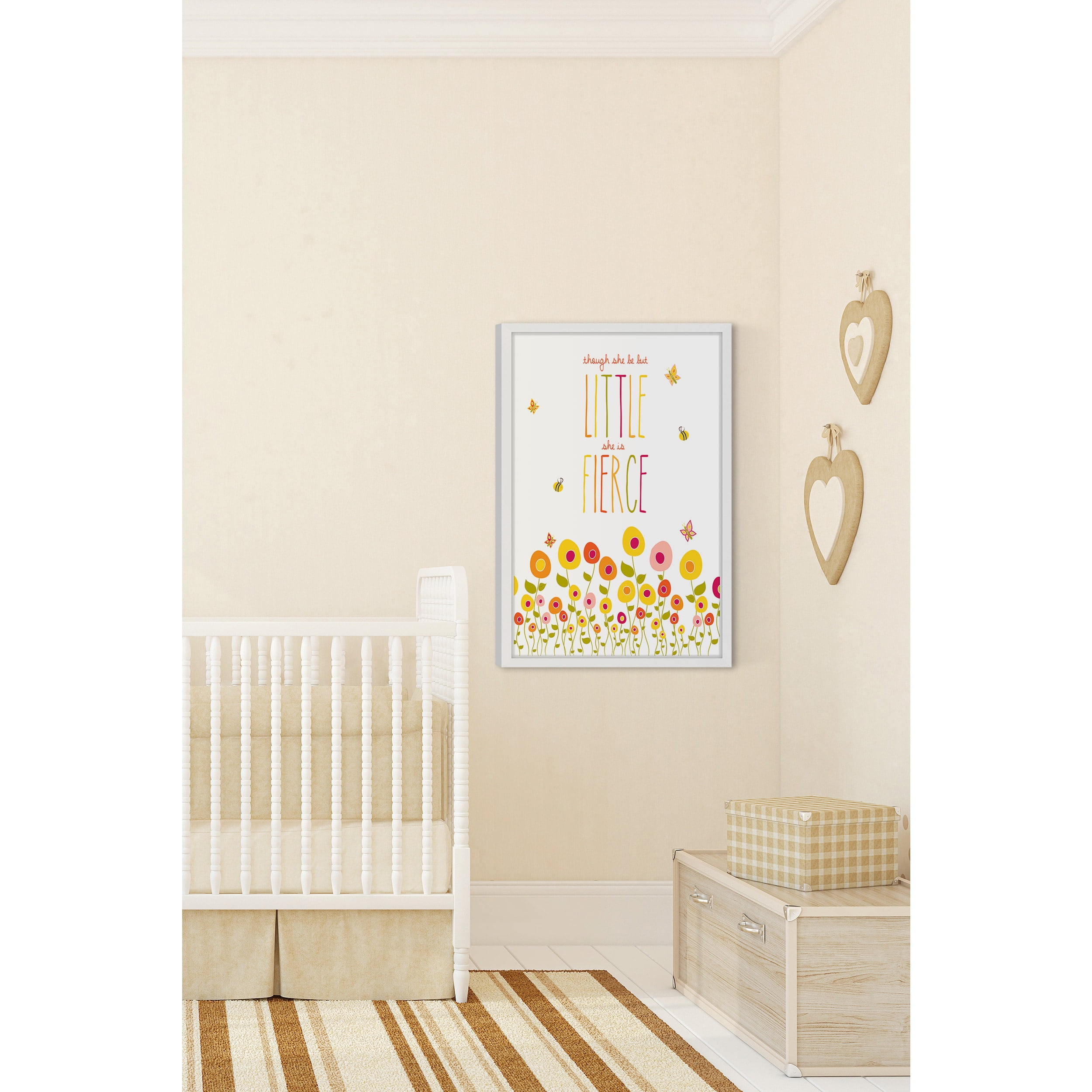 Marmont Hill "Fierce Yellow" by Karen Zukowski Framed Painting Print