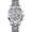Silver, variant on Men’s Skeleton Watch Stainless Steel Band Quartz Chronograph Waterproof Business Dress Wristwatch with Luminous Hands,Calendar & Multi-Functional Dial
